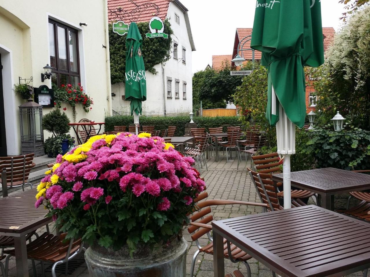 Hotel-Landgasthof Gruener Baum - Dittigheim Tauberbischofsheim Esterno foto